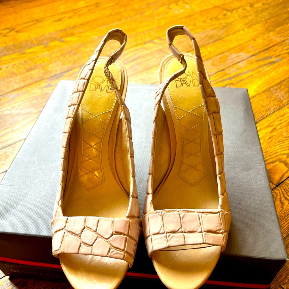 Circa Joan & David open toe sling back.